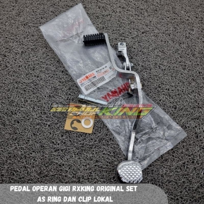 Pedal Operan Gigi Perseneling Rx king Original Full Set As exel Dan klip