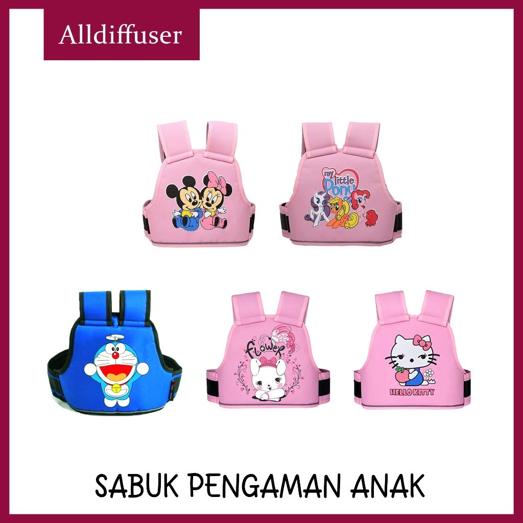 Sabuk bonceng anak/sabuk boncengan anak/sabuk boncengan anak di motor
