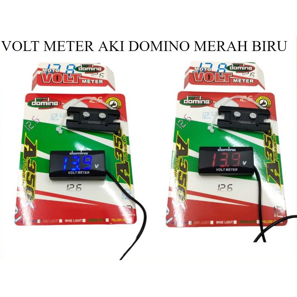 VOLT METER AKI VOLT METER PENGUKUR AKI  CAHAYA