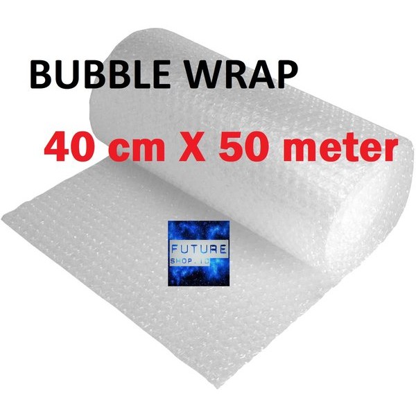 

Plastik Bubble Wrap ukuran 40 cm x 50 meter KUALITAS PACKING BIRU