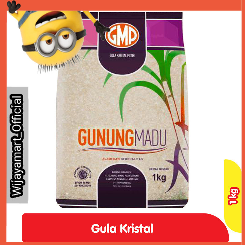 

GMP Gula Pasir Kristal Putih 1 kg