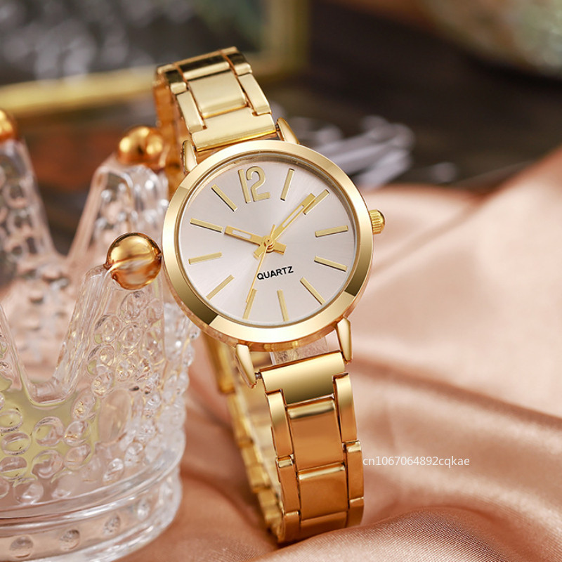 Fashion Simple Women Quartz Watch Digital Alloy Luxury Ladies Watches Relogio Feminino Reloj Mujer E