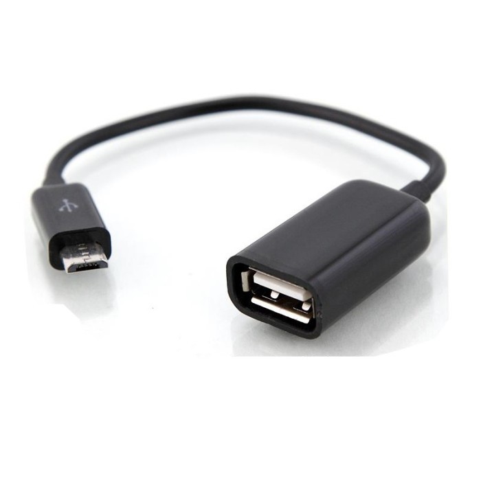 

Kabel USB OTG Cable Multifunction Smartphone Converter Micro USB - Hitam