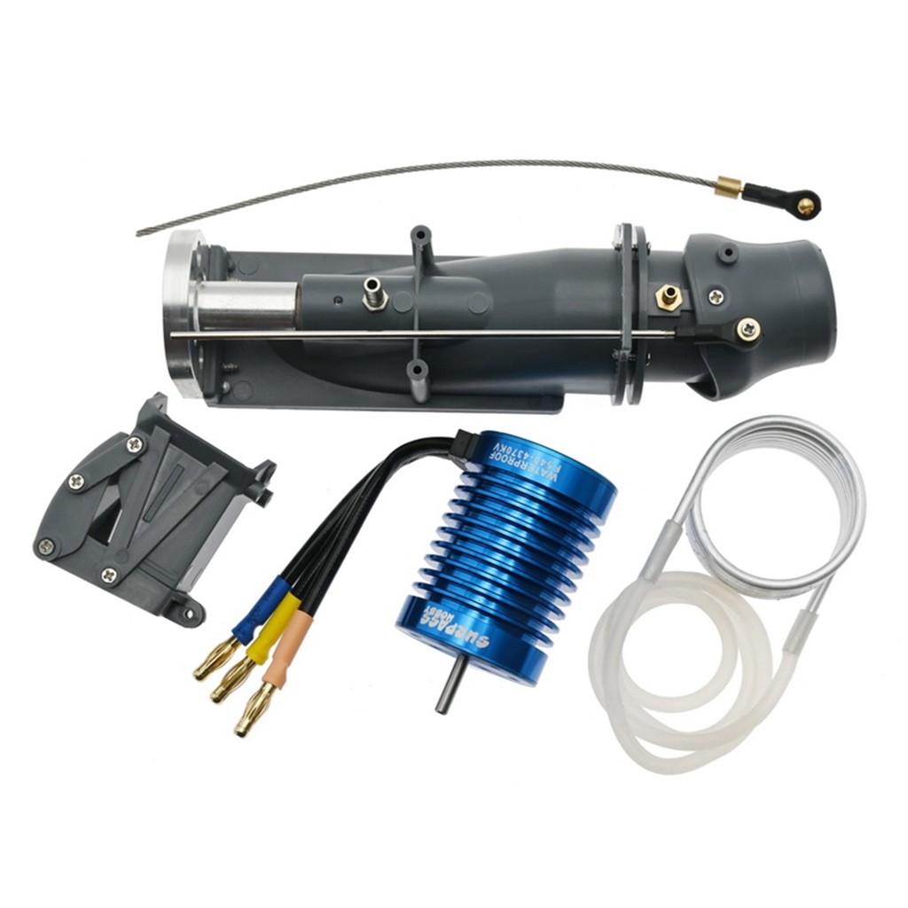 Water Jet Thruster Power Sprayer Pump Water Jet Pump with 3650 Brushless Motor + Water Cooling Jacke
