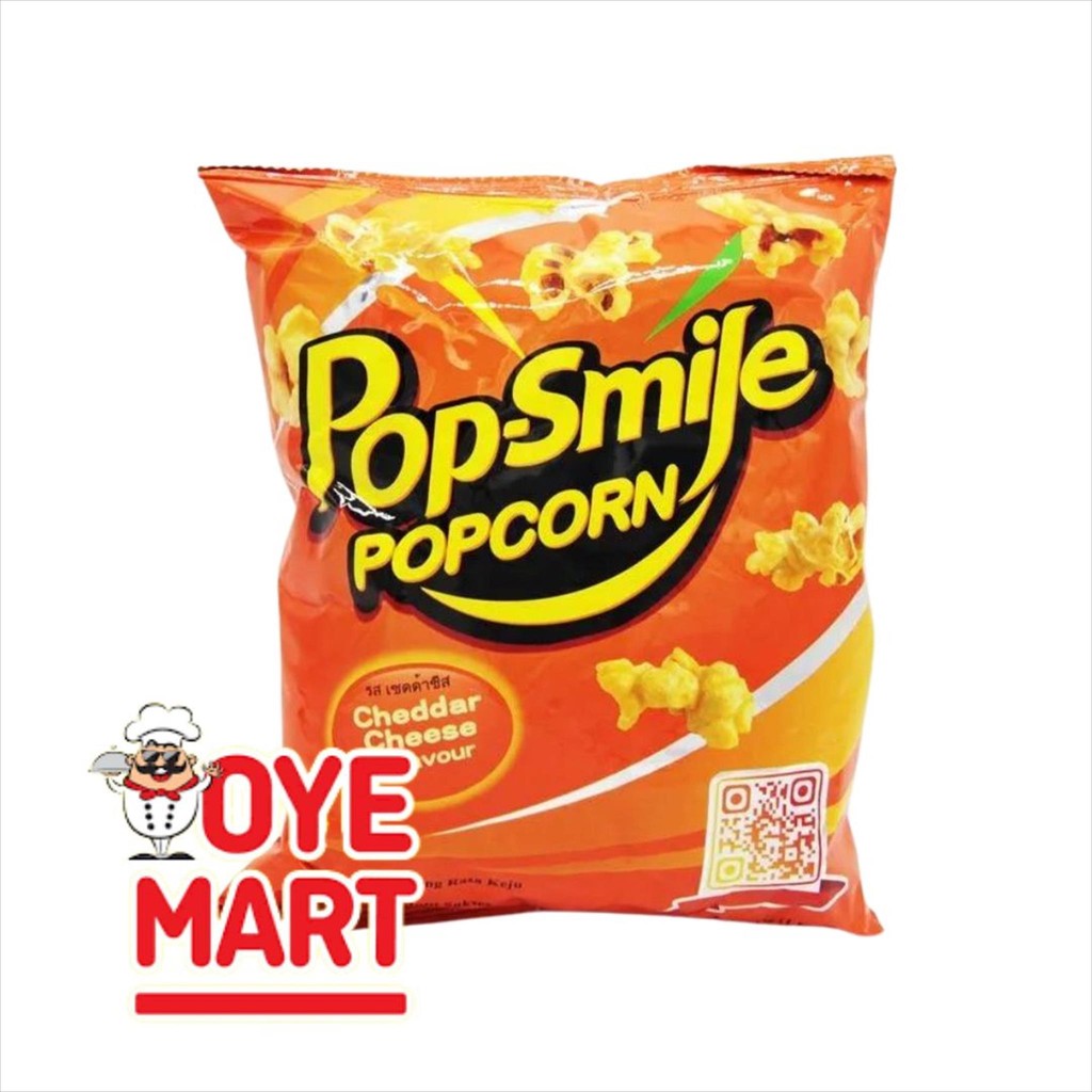 

POP SMILE POPCRON CHEDDAR CHEESE FLAVOR/ RASA KEJU