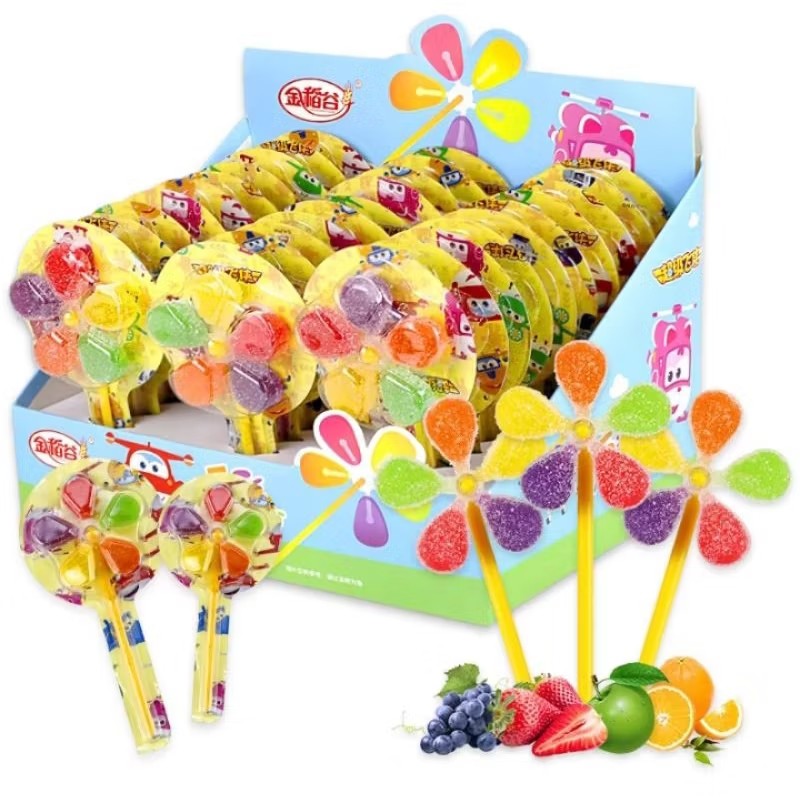 

( BISA COD ) PERMEN MINI WINDMILL BENTUK KIPAS MINI 1 BOX ISI 30 / PERMEN KIPAS ISI 30
