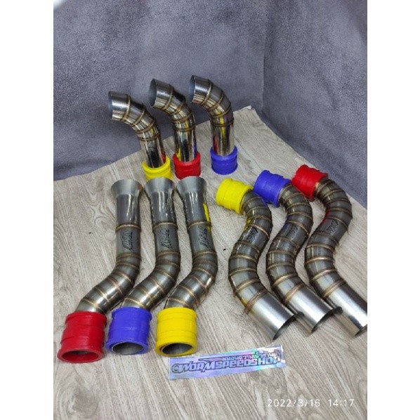 Air Intake Pipa Intake Filter Pipa Saringan Udara Hawa Stainless Nmax,Aerox,Lexi,Vario 110, Beat, Sc