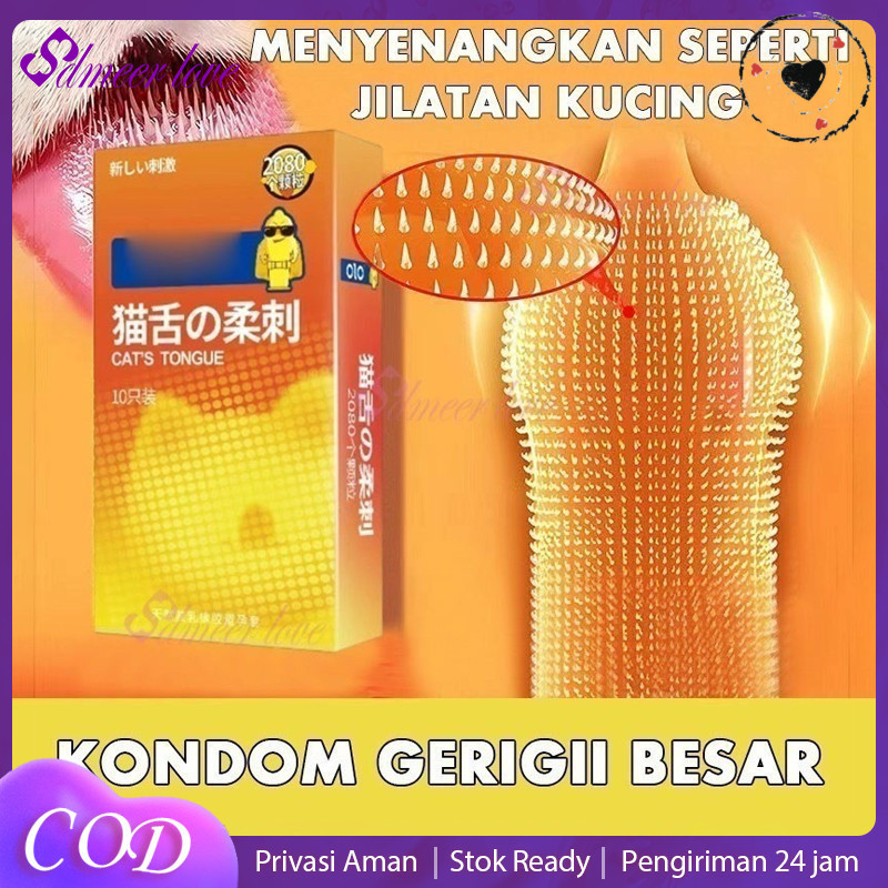 SNK658 0L0 Kondom gerigii kasar kondom gerigii besar kondom bergrigi 10pc/Box ringbergerigi sutra be