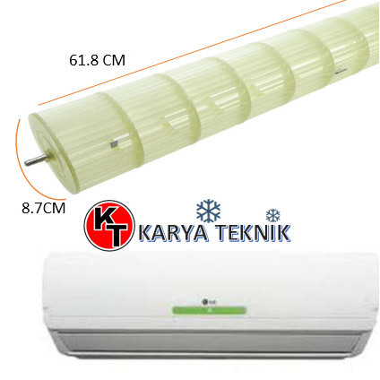BALING KIPAS BLADE INDOOR FAN BLOWER AC LG JETCOOL JETGOLD QSNC096QNA0