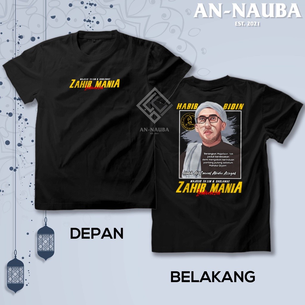 KAOS MAFIA SHOLAWAT AZ ZAHIR HABIB ALI ZAINAL ABIDIN ASSEGAF / Baju Santri Majelis Talim Zahir Mania