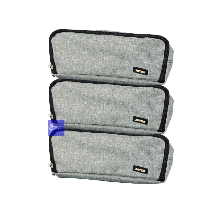 

[New] JOYKO PENCIL CASE PC-5006 [ PCS ] - Abu-abu