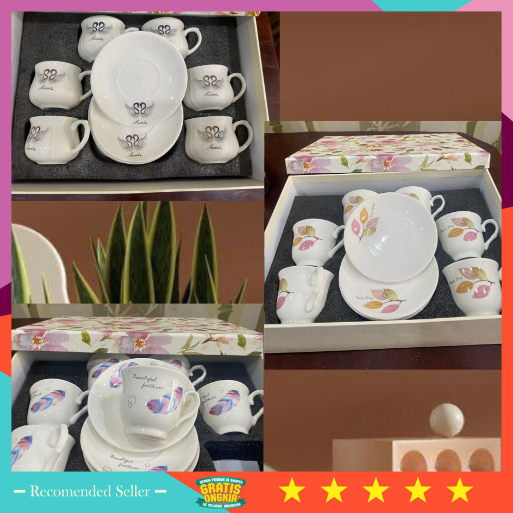 Hampers Natal Keren Unik Lucu Murah kekinian / SET Hampers kado cangkir + HardBox /  SET HAMPERS 6 C