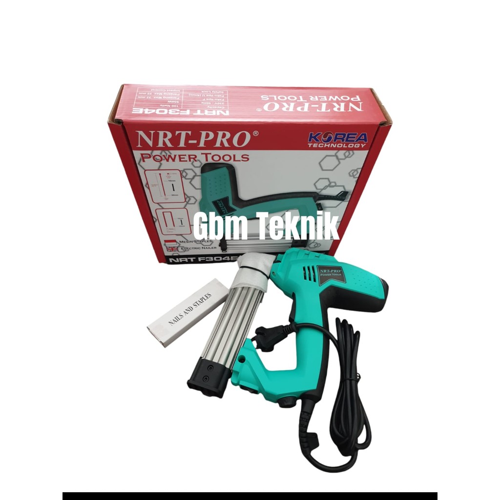 

NRT PRO F304E Mesin Paku Tembak Staples Elektrik / Staples Listrik F304E NRT PRO