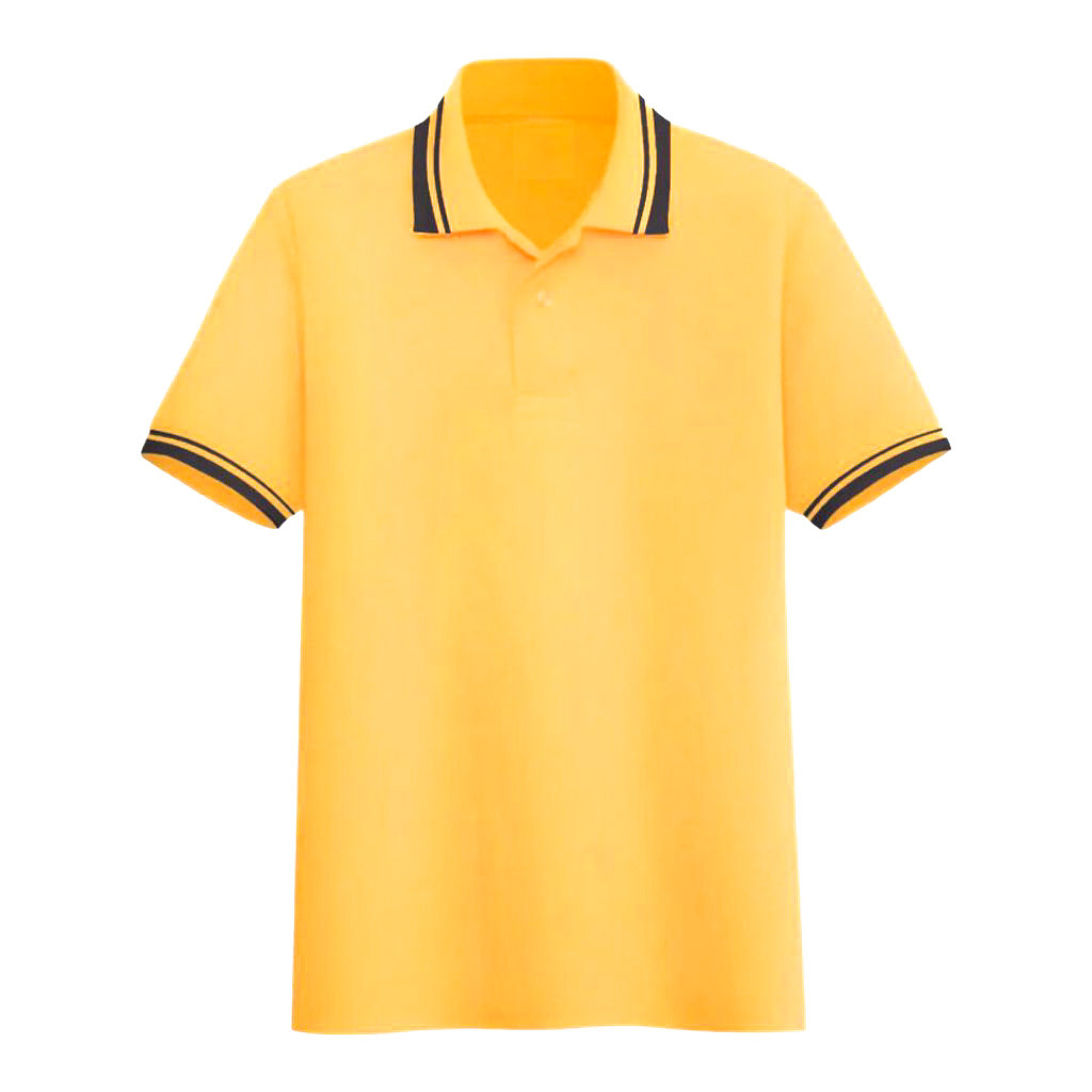 KAOS POLO SHIRT KERAH STRIPE LIST DEWASA ATASAN PRIA POLOS LENGAN PENDEK WARNA HITAM PUTIH COKLAT KU