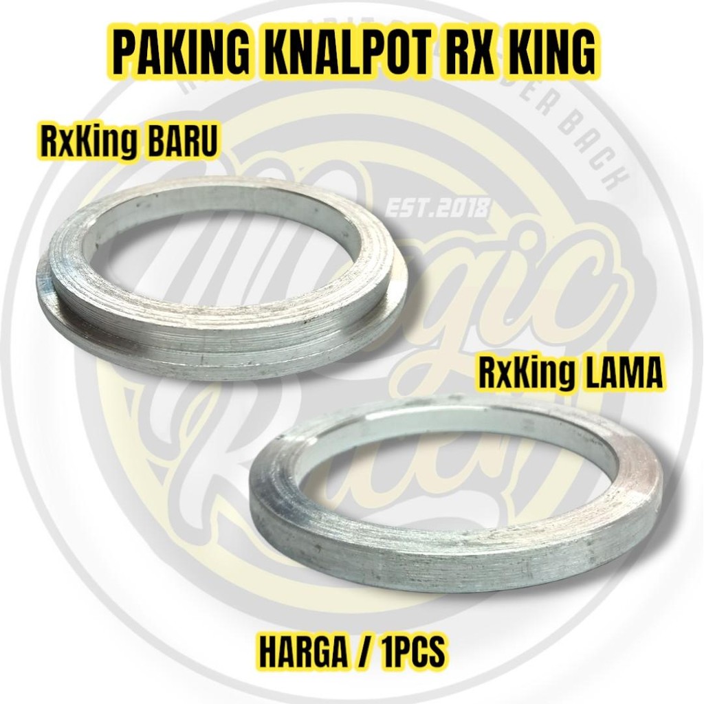 PAKING KNALPOT ATAS RX KING RXZ BAHAN ALUMUNIUM Motor