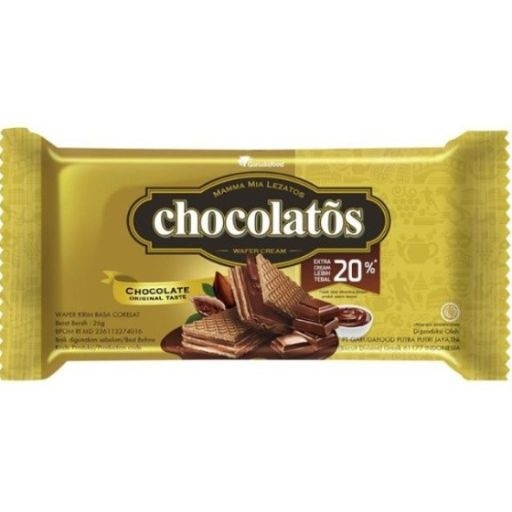 

Wafer Cream Chocolatos Cokelat 40 Gram