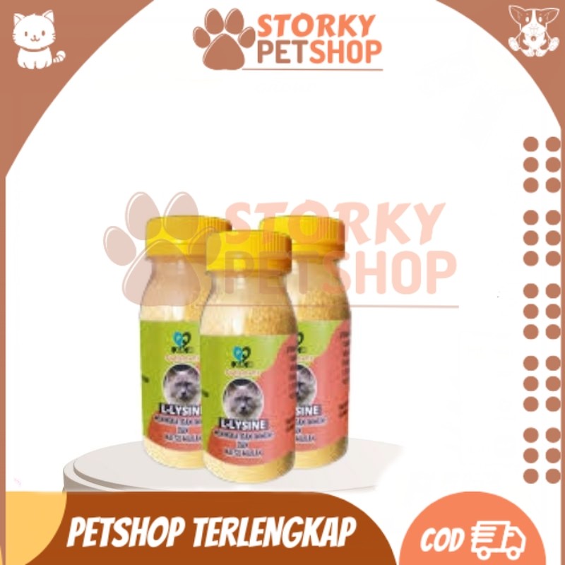

Petco L-Lysine 50Gr|OBAT, VITAMIN & SUPLEMENT