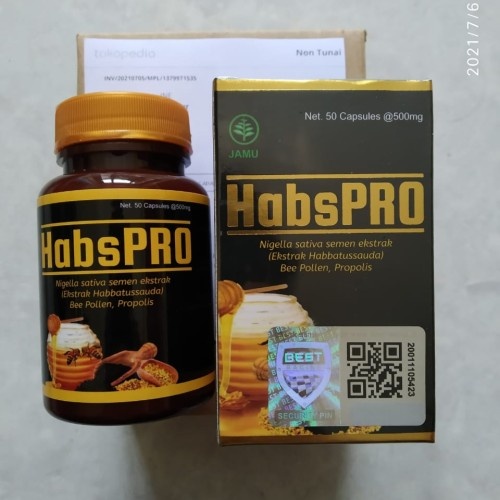 PRODAK BERKUALITAS HABSPRO Jamu Ekstrak Habbatussauda PT.BEST,Obat Stamina, Obat Jantung, Obat Diabe