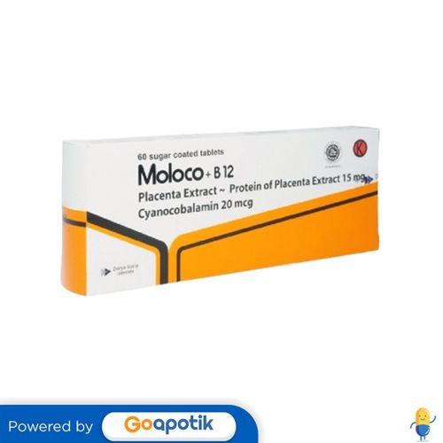 Moloco B 12 Box 60 Tablet