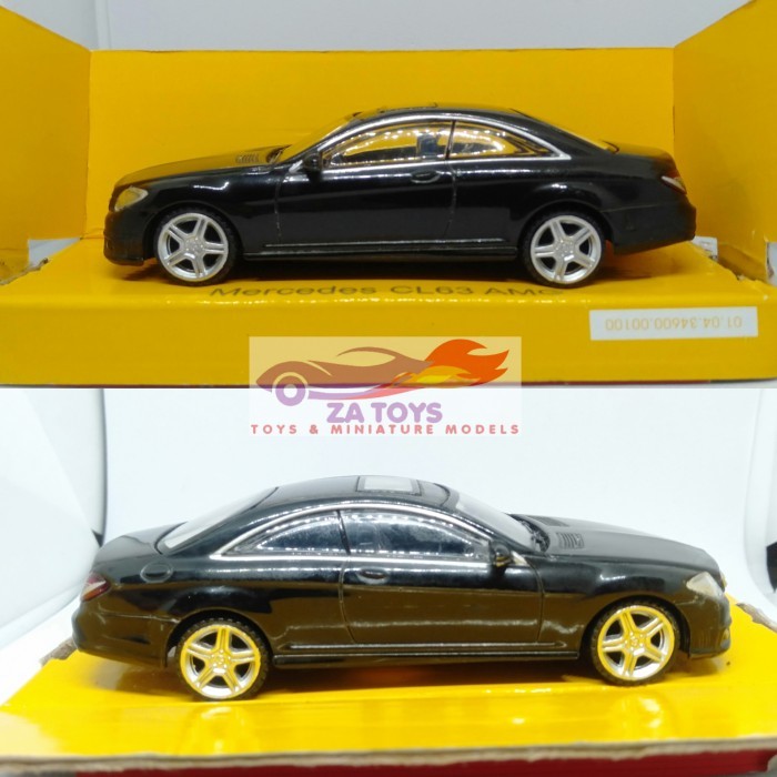 KMS99 Diecast Mercedes Benz CL63 AMG Coupe Hitam by Rastar Skala 1:43