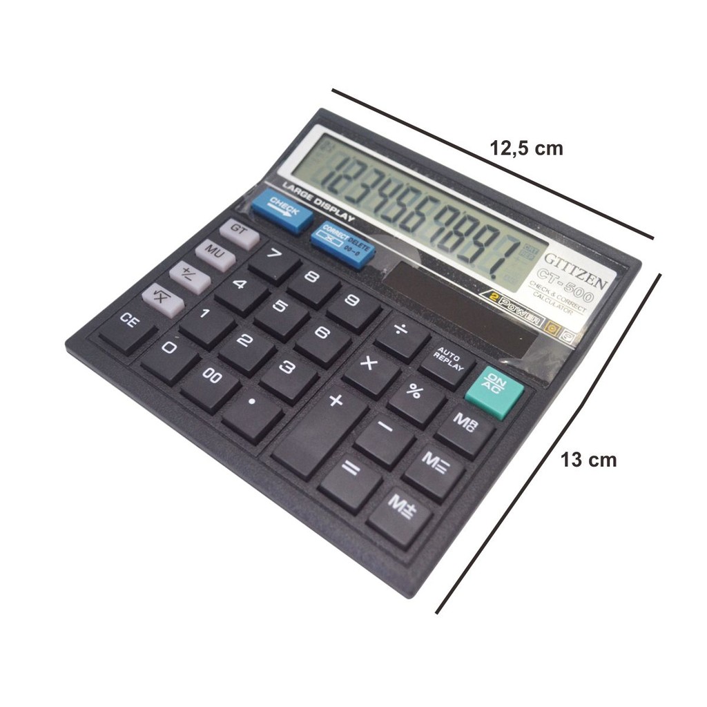 

Calculator CT-500 KALKULATOR 10 Digits Kalkulator Desktop