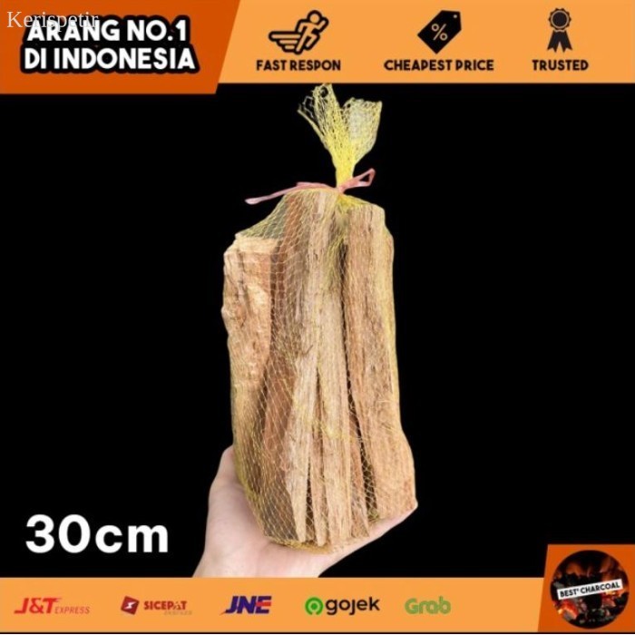 

Kayu Bakar Apel Firewood Panjang 30cm murah