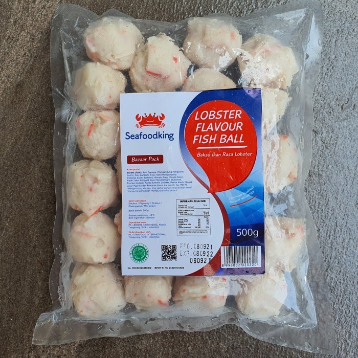 

SEAFOODKING LOBSTER BALL / BAKSO LOBSTER 500g