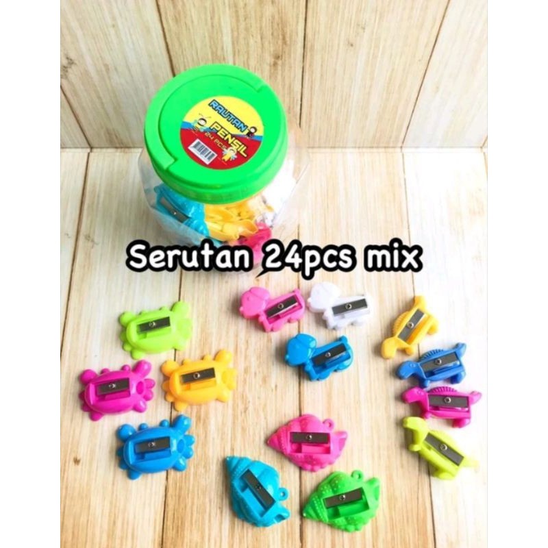 

24 Pcs Serutan Toples Mix / Rautan Free Toples