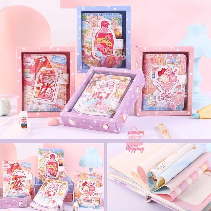 

Mini Notebook Magnetic A7 Jurnal agenda Buku tulis - 6931