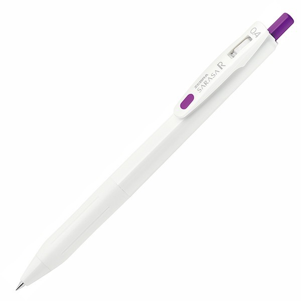 

Thos Zebra Sarasa R 0.4mm 127% Ink Performance Limited Edition JJS29-R1-BK - Violet