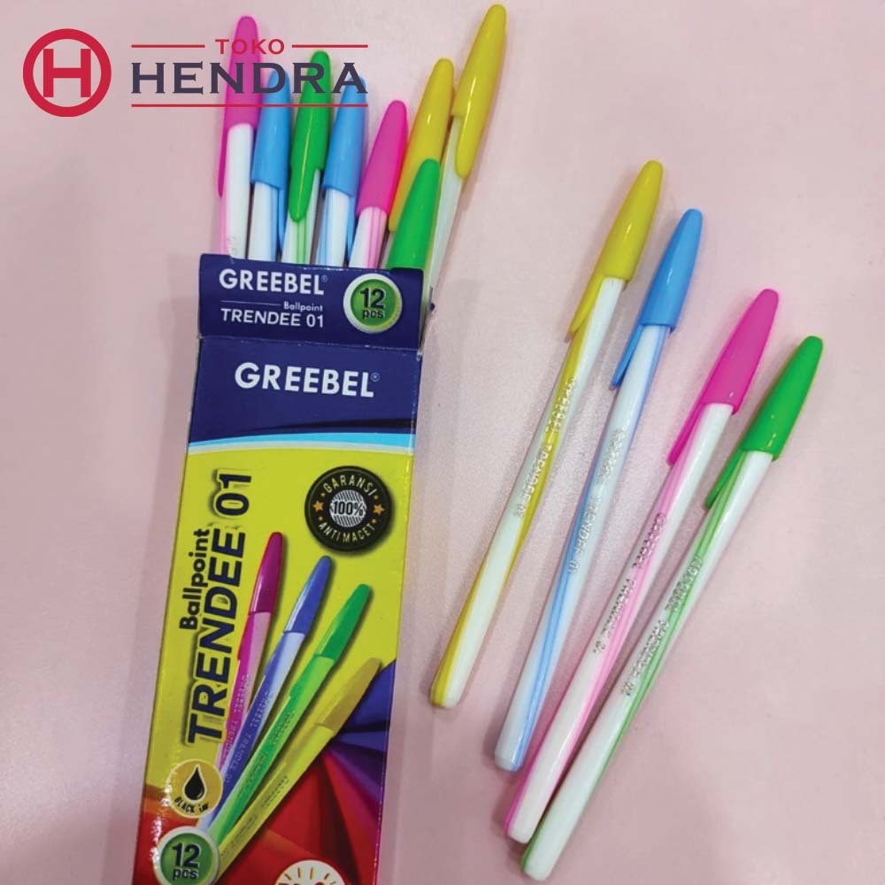 

Greebel Pulpen Greebel Trendee Model 01 Harga Satuan