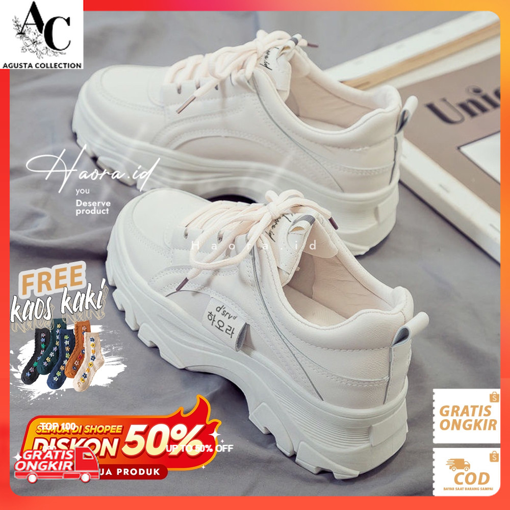 Sepatu Korea / Sepatu Sneakers Wanita Korea HR01-11