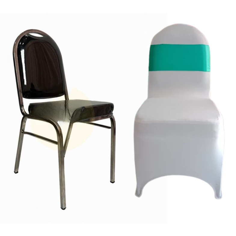 SARUNG KURSI FUTURA OVAL BULAT TIPE 408 / COVER KURSI FUTURA LONJONG