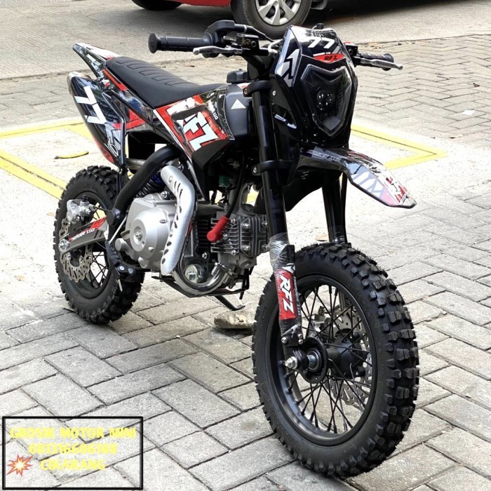 [ Termurah ] l Langsung diproses l ] MOTOR MINI TRAIL 70CC RING 12/10 MESIN 4TAK