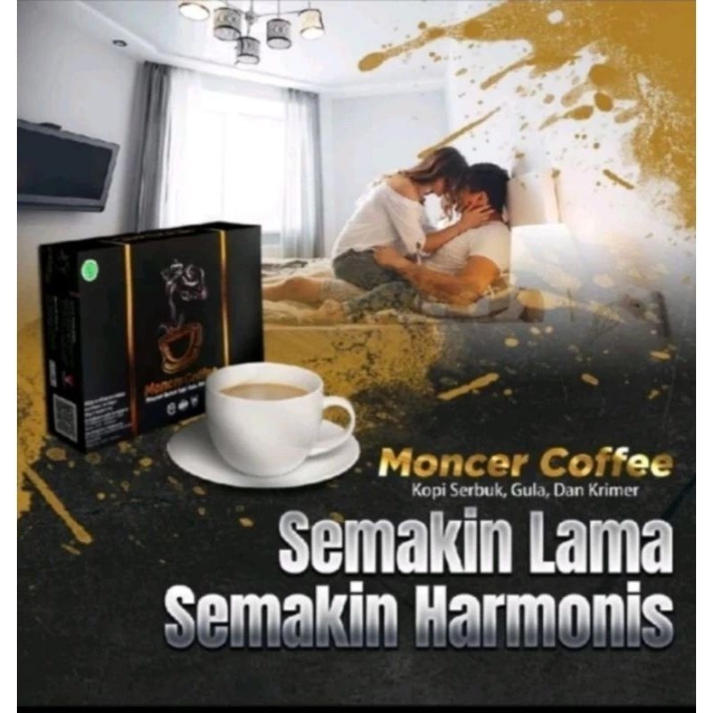 

Bisa COD Produk Terlaris ( 1 Box ) Monceer Coffee 100% Original Isi 8 Sachet