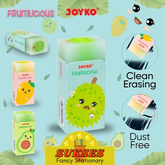 

Penghapus Eraser Joyko ERT-135 Fruitilicious