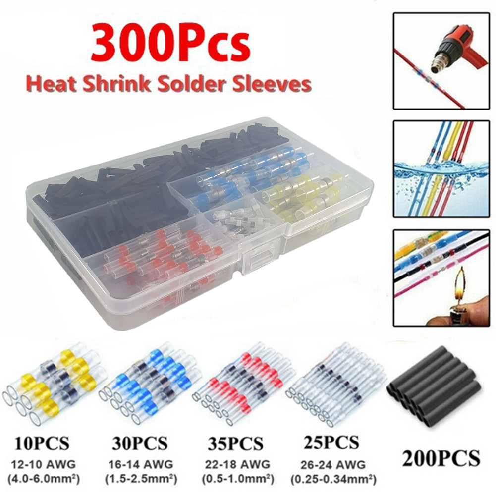 

MAYITR Selang Bakar Isolasi Sambungan Heat Shrink Waterproof 300 PCS - MA-300