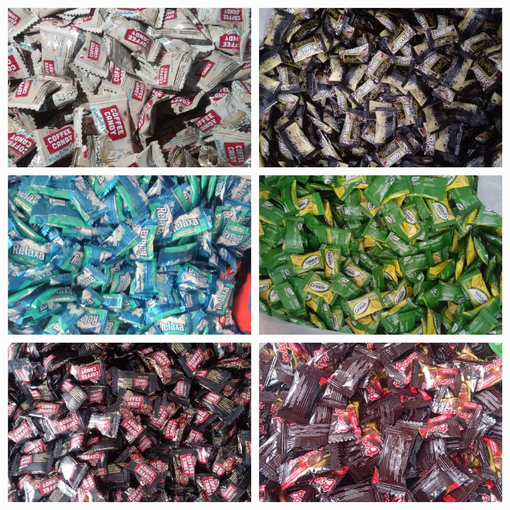 

Permen Kiloan MURAH isi 300 sampai 400 pcs MILKITA / RELAXA/ COFFEE CANDY/ BONKOPI / FOX'S / SUPERZUPER