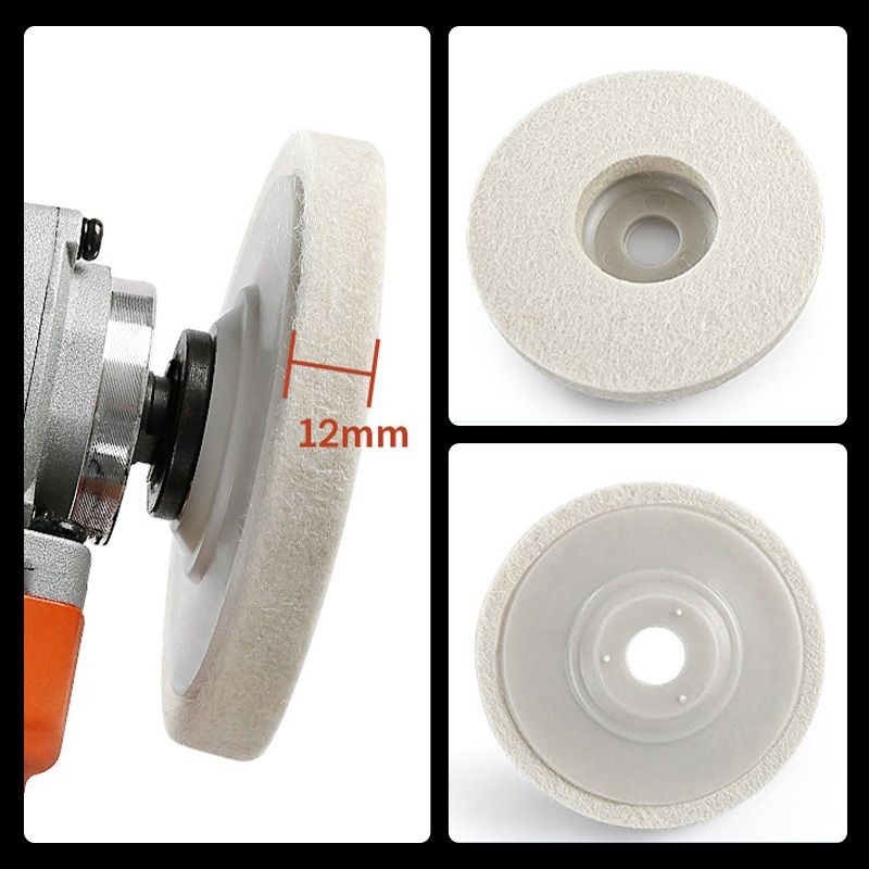 Polishing pad Wool Polishing Wheel Disc Polishing tools for car polishing Angle Grinder Felt Polishi