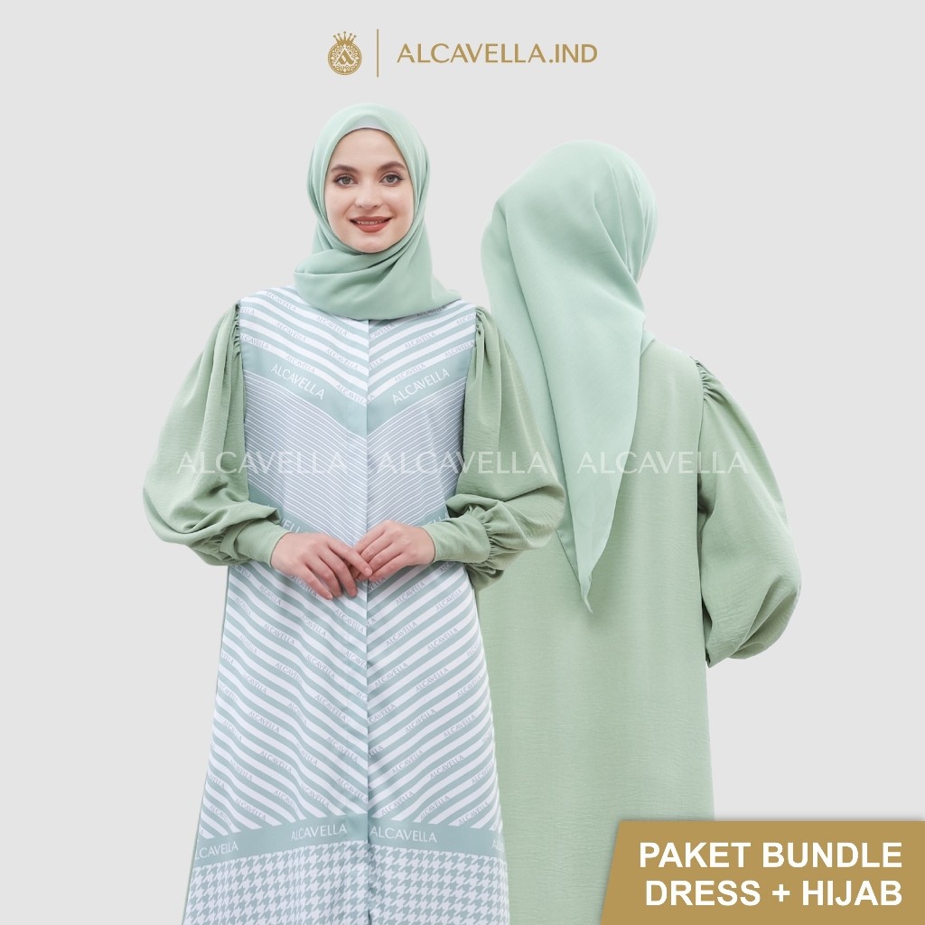 ALCAVELLA FASHION - SHAFAIRA DRESS | GAMIS WANITA | DRESS MUSLIM | GAMIS MEWAH | GAMIS WANITA DEWASA