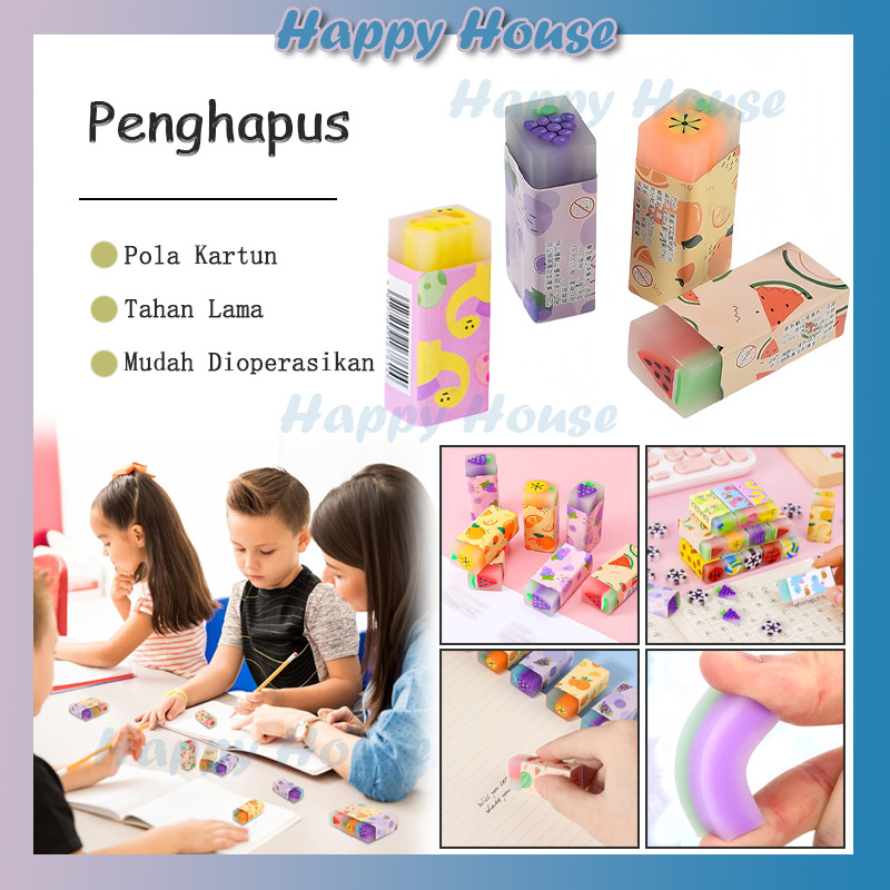 

Penghapus Untuk Siswa / Penghapus / Eraser Buah Penghapus For Student Exam