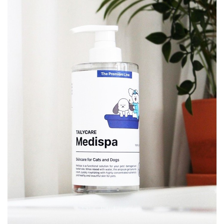 Tailycare MediSpa Pet Shampoo for Dogs & Cats - Shampoo Anjing Kucing - Taily Care Sensitive Skin
