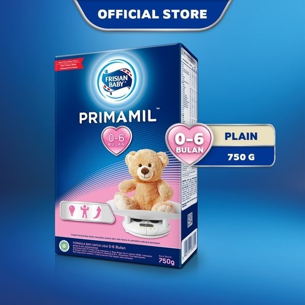 

Frisian Baby Primamil Usia 0-6 Bulan 750gr - Formula Bayi Untuk Usia 0-6 Bulan