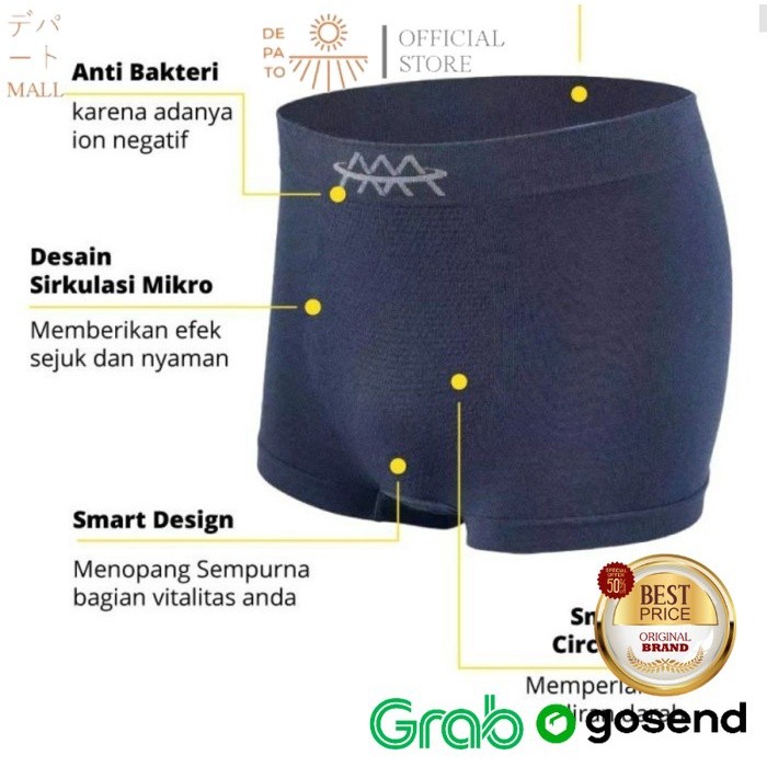 Vixmen Boxer Terapi Boxer Kesehatan Pria DAPET 3 PCS ORIGINAL TA
