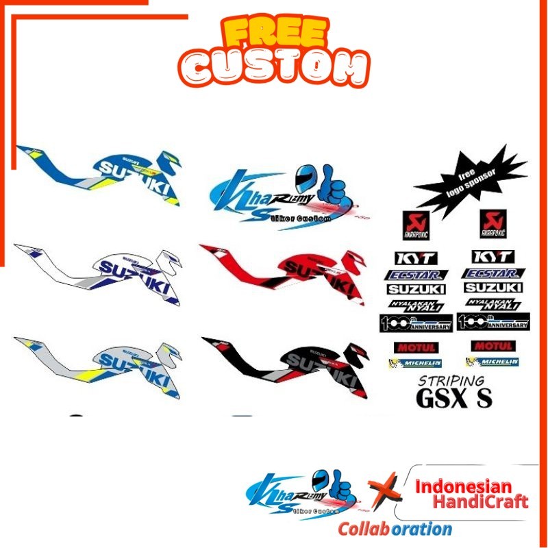 striping livery 2020-2021 GSX S