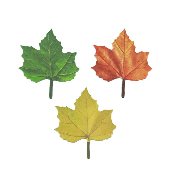 

J2 - Sticky notes Wishing leaf Memo daun maple