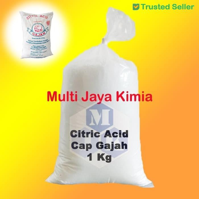 

dijual_Citric Acid Monohydrate / Asam Sitrat / 1Kg Ex Lokal
