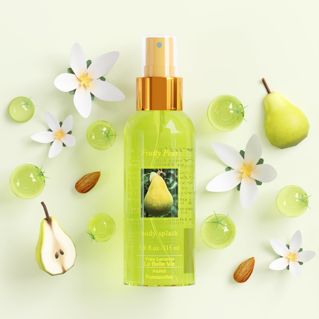 Côte d'Azur Yves Laroche Fruity Pear Body Splash 115ml