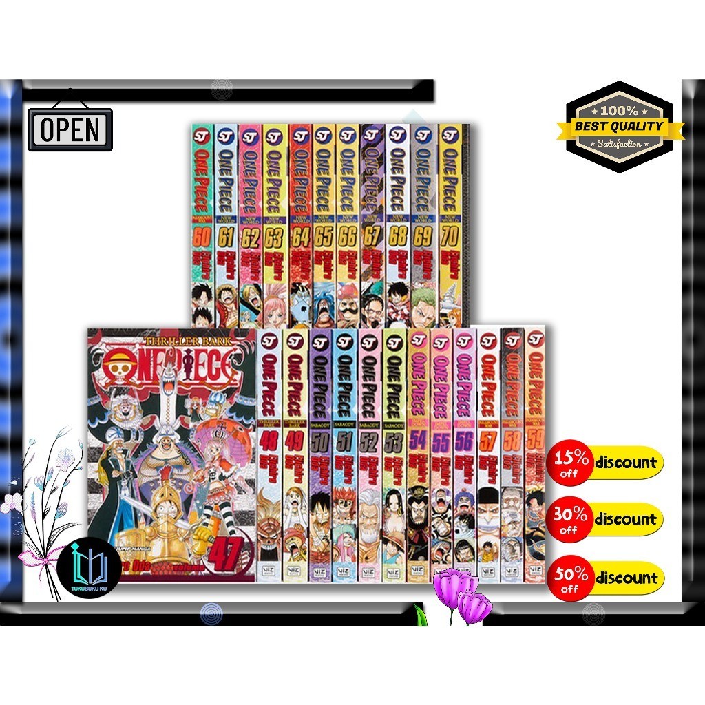 Komik One Piece vol 1-105