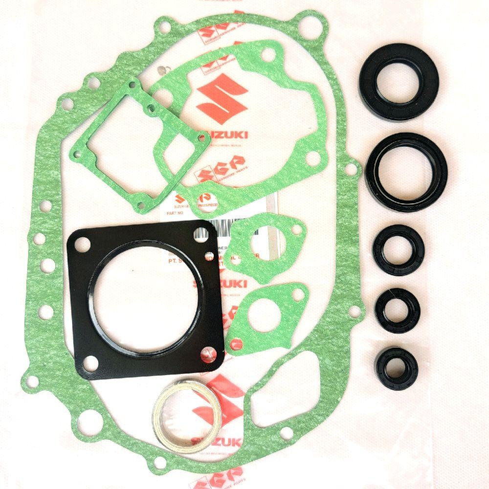 PACKING PERPAK PAKING MESIN PLUS SIL SET MESIN SATRIA 2 TAK SATRIA HIU LUMBA 5/6 SPEED